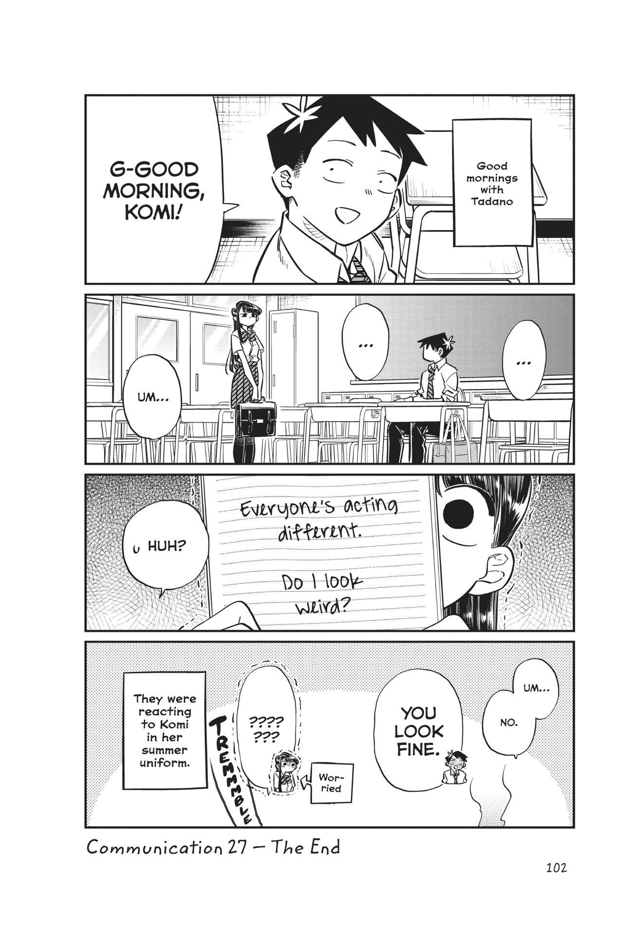 Komi Can’t Communicate, Chapter 27 image 6